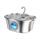 Petwant PWS 119 stylish stainless steel pet fountain