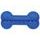 Spielzeug DOG FANTASY Gummiknochen blau 17 cm