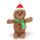 Reedog Рождественский пряник, плюшевая пищащая игрушка, 25 см