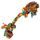 DOG FANTASY Baumwolle farbig 2 Knoten 30 cm