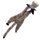 Spielzeug DOG FANTASY Skinneeez Esel 57,5 cm