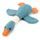 Reedog Plush Duck XXL, szeleszcząca pluszowa zabawka z piszczałką, 50 cm