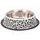 Miska DOG FANTASY stal nierdzewna z gumą leopard 25 cm 900ml