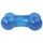 Spielzeug DOG FANTASY Strong Gummiknochen blau 11,4 cm