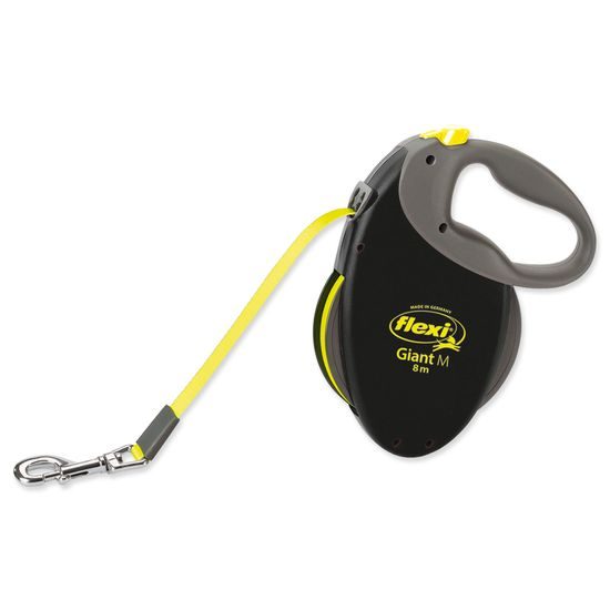 Hundeleine FLEXI Giant Band Neon M 8m/25 kg