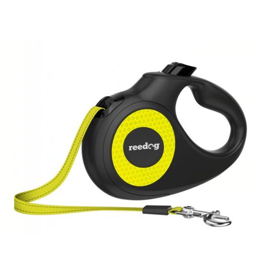 Reedog Senza Premium automata szalagos póráz M 25kg / 5m / Fényvisszaverő