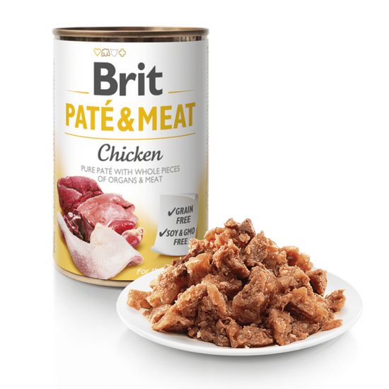 Brit konzerva Paté & Meat Chicken 400 g