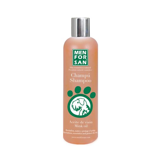 Menforsan ochranný šampón pro psy s norkovým olejem, 300 ml
