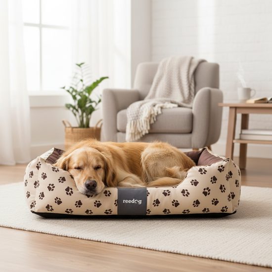 Reedog Pelíšek Beige Paw