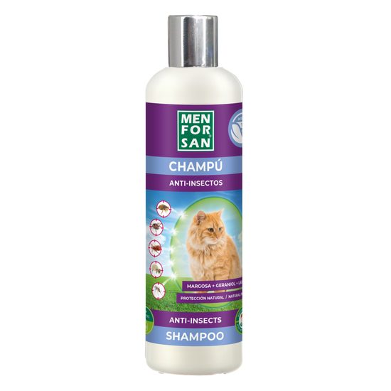 Menforsan anti-insects shampoo for cats with margose 300ml
