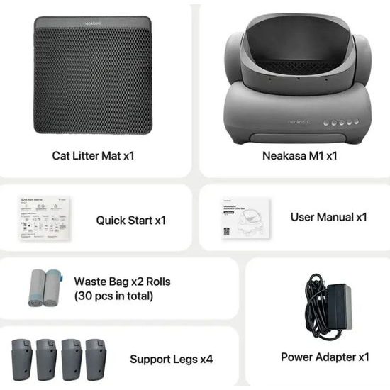 Neakasa M1: Open-Top Self-Cleaning Cat Litter Box | Indiegogo