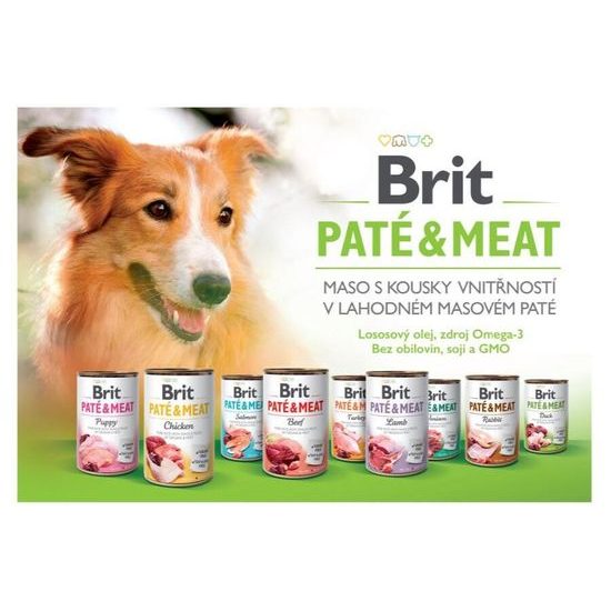 Brit konzerva Paté & Meat Duck 800 g