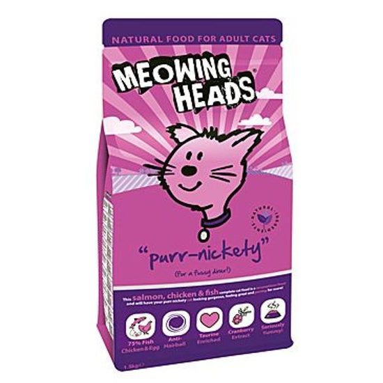 MEOWING HEADS Purr-Nickety 1.5kg