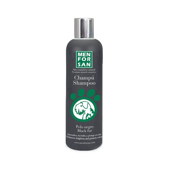 Menforsan Shampoo zur Verbesserung der schwarzen Farbe für Hunde, 300 ml
