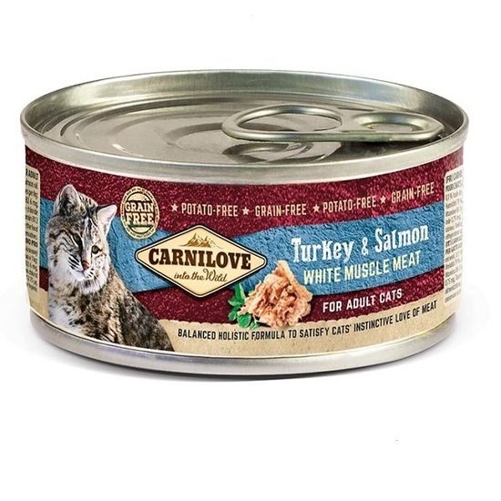 Carnilove Cat puszka Turkey & Salmon 100 g