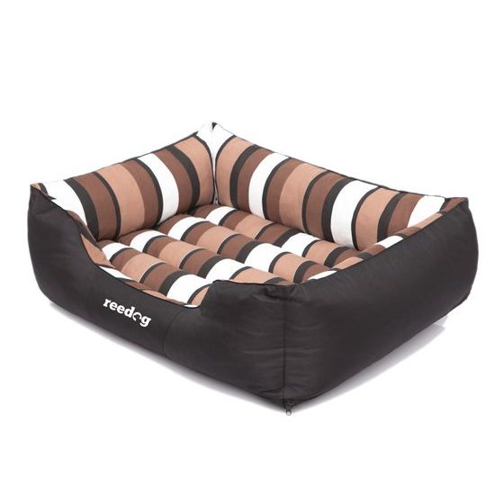 Legowisko dla psa Reedog Comfy Black & Strips