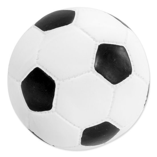 Hračka DOG FANTASY Latex futbalová loptička so zvukom 7,5 cm