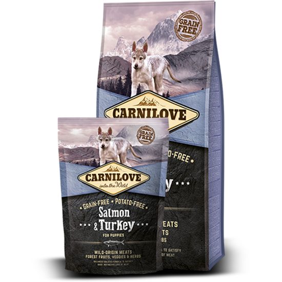Carnilove Dog Salmon & Turkey for Puppies