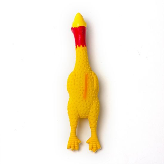 Reedog quietschender Truthahn, gelber Latex