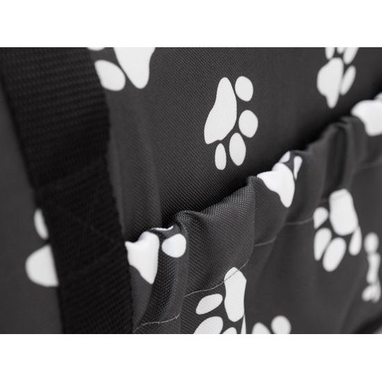 Reedog Tube Pet Carrier Bag Graphite with Paws