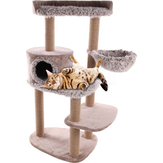 Flamingo Kratzbaum Oliver Taupe