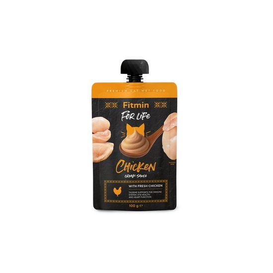 Fitmin Cat For Life cremige Portionsbeutel Chicken 100g