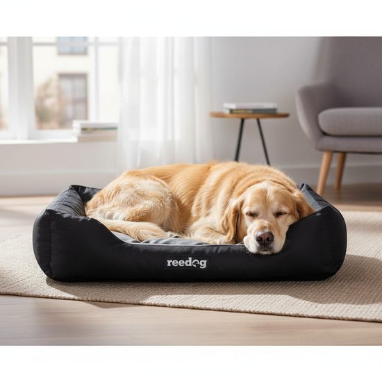 Reedog Pelíšek Puffy Black