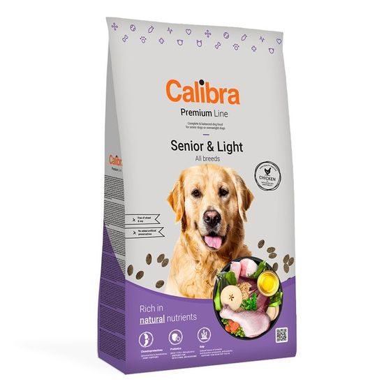 Calibra Dog Premium Line Senior & Light 3 kg