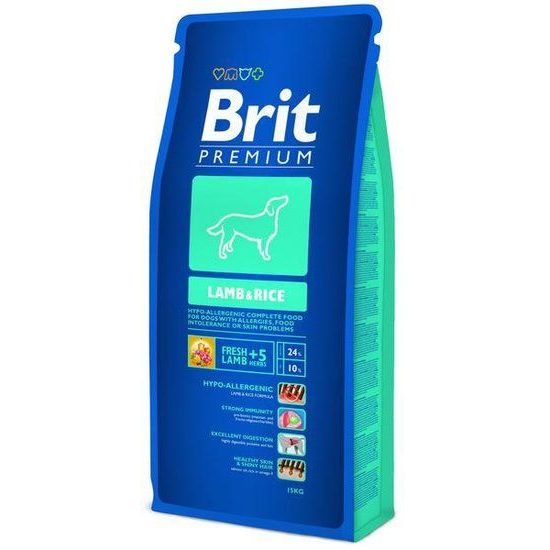 Granule pro psa Brit dog LAMB/RICE 8kg