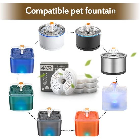 Filter for fountain Petwant PWS-101