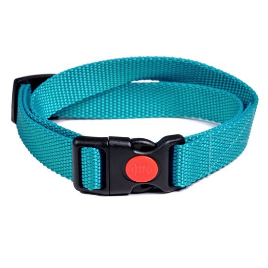 Woven collar blue 20 mm x 75 cm