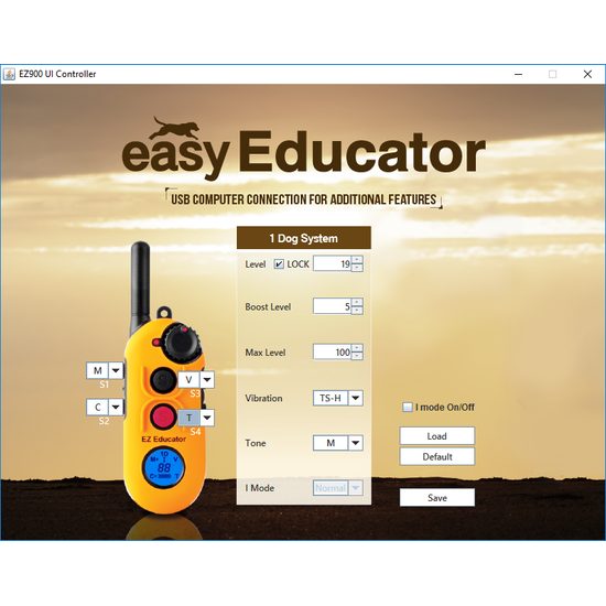 E-Collar Easy Educator EZ-900 kiképző nyakörv