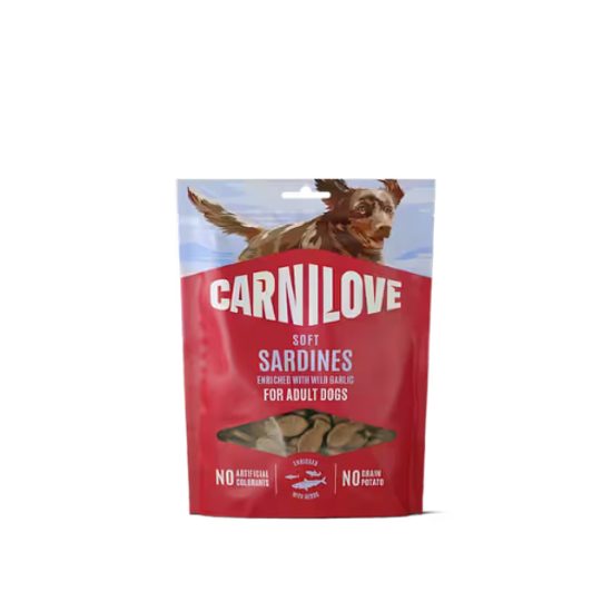 Carnilove Dog Soft Snack Sardines & Wild Garlic 200g