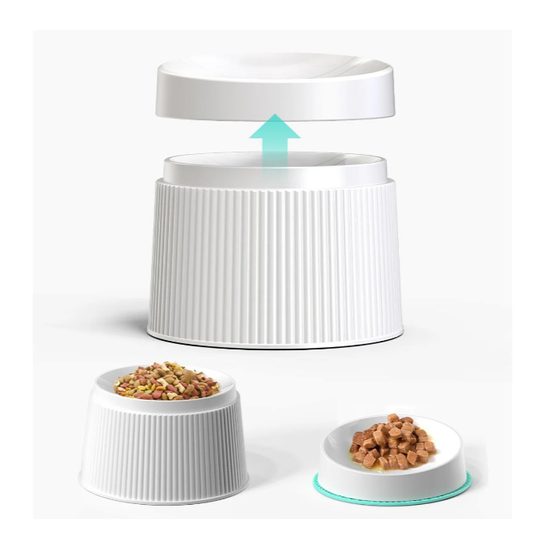 UahPet Geometry Ergonomischer Napf für Katzen