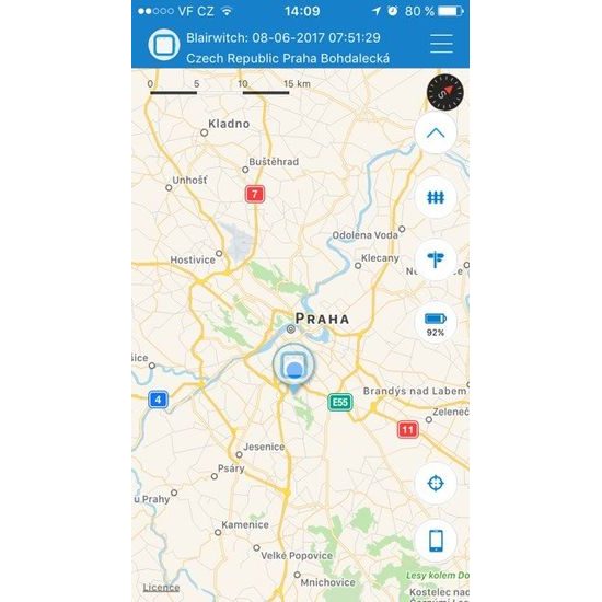 KOMIS - Alcatel GPS MoveTracker dla psów i kotów