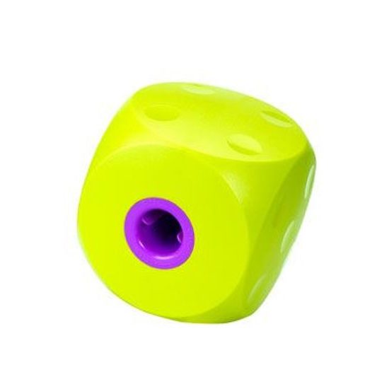 Zabawka dla psa BUSTER Food Cube limonkowa 14cm, L