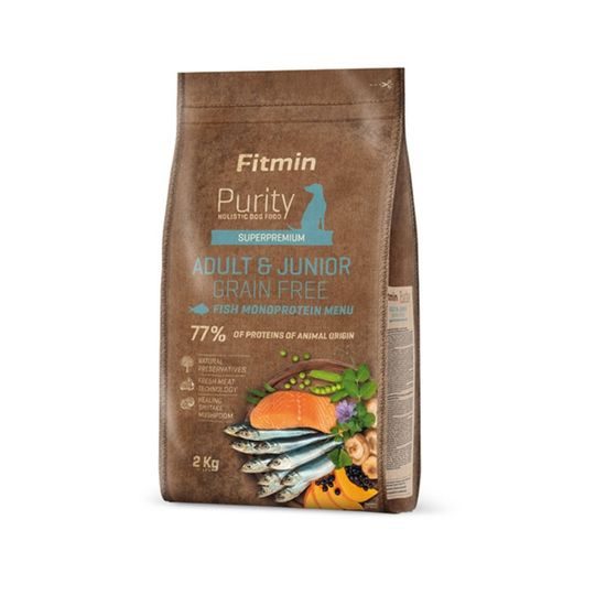 Fitmin Dog Purity GF Adult & Junior Fish Menu 2 kg