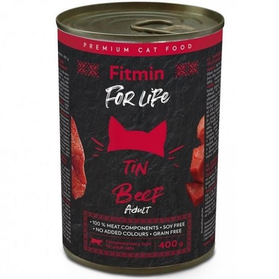 Fitmin Cat For Life konzerva Adult Beef 400 g