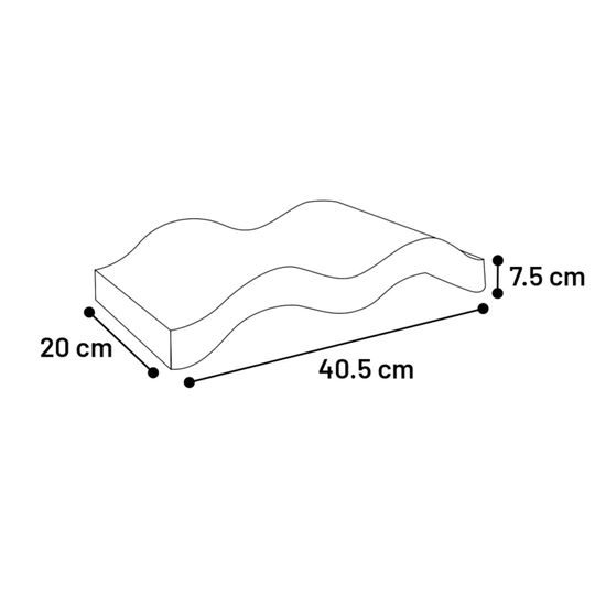 Scratcher pentru pisici Flamingo Mawimbi formă de val