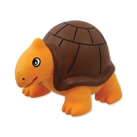 Spielzeug DOG FANTASY Schildkröte aus Latex mt Klang 8 cm