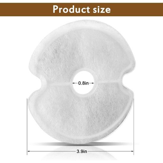 Filter for fountain Petwant PWS-101