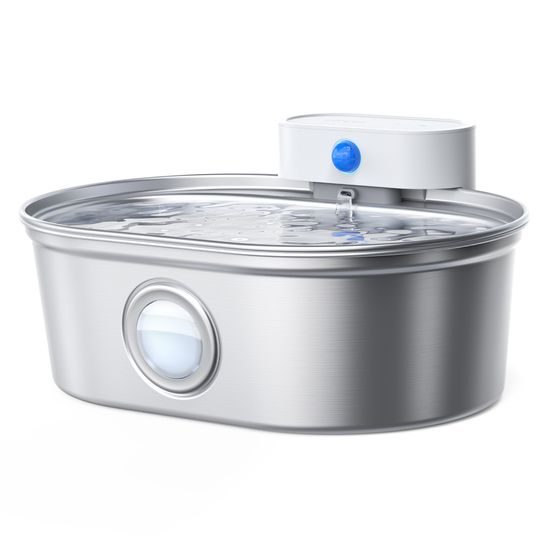 UahPet Pro Edelstahl-Brunnen für Haustiere
