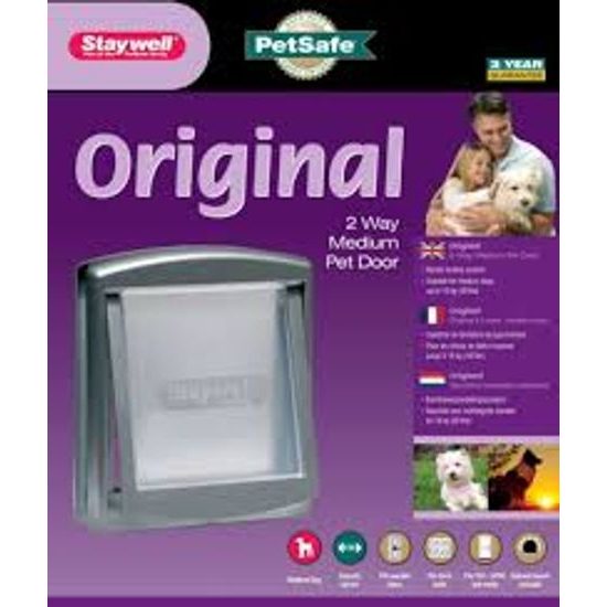 Pet door Staywell 757 silver