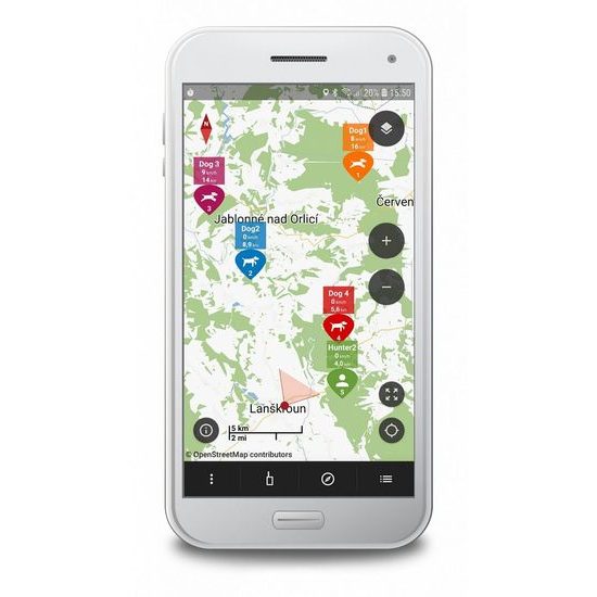 Спутниковый GPS локатор DOGtrace™ DOG GPS X30 - без дрессировочного модуля