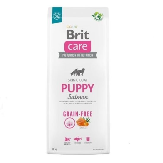 Expiră la 13.6.2026: Brit Care Dog Grain-free Puppy Salmon 12 kg