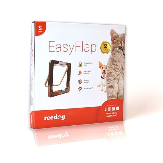 BAZÁR - Dvierka pre psov Reedog EasyFlap Mini Brown