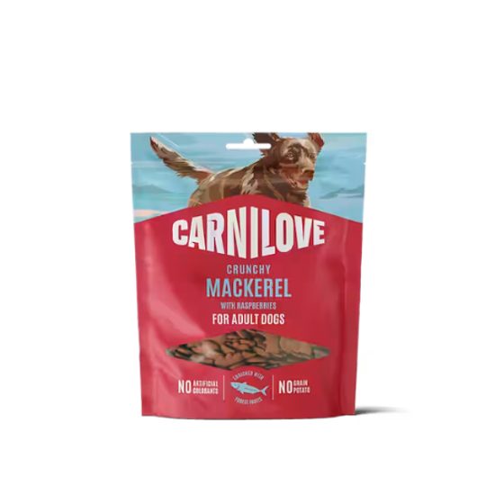 Carnilove Dog Crunchy Snack Mackerel & Raspberries 200g