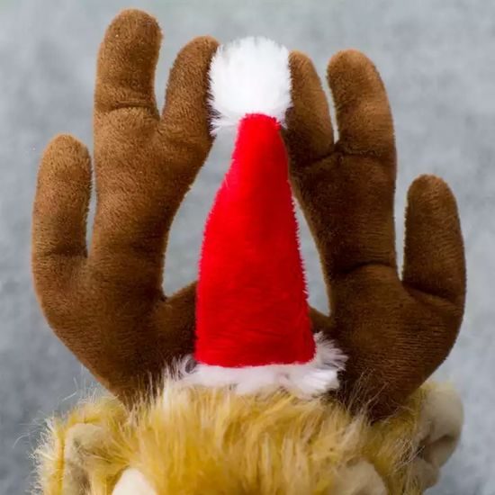 Reedog Weihnachts-Rentier, raschelndes Plüschtier, 31 cm