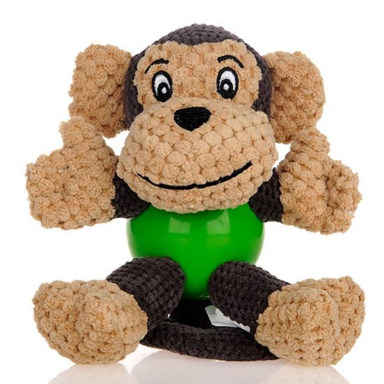 Reedog monkey ball, squeaky toy for dogs, 17 cm