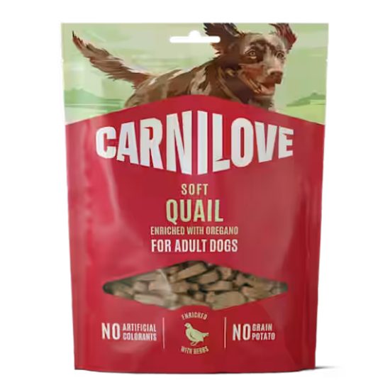 Carnilove Dog Soft Snack Quail & Oregano 200 g